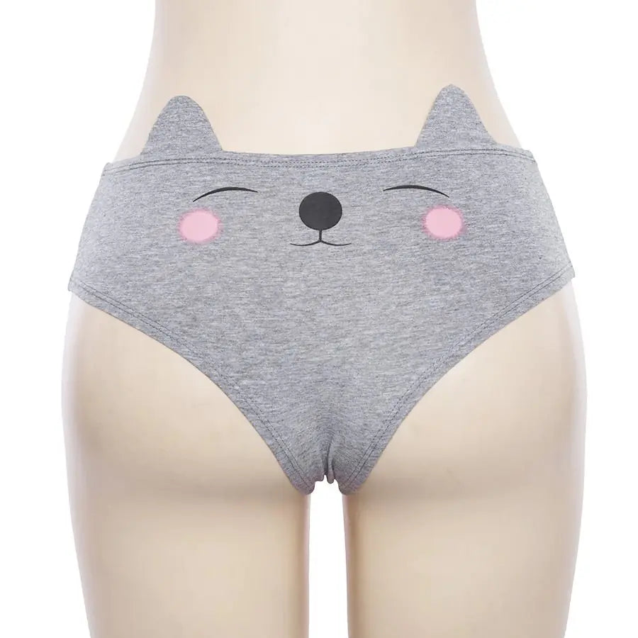 Cute Women's Underwear with Cartoon Designs and Comfort