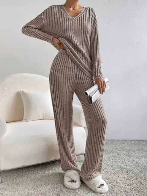 Komfrt Knitted Two Piece Set Outfit