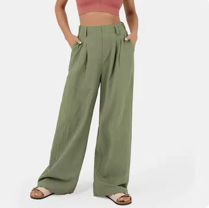 Chic Comfort Pocket Trousers